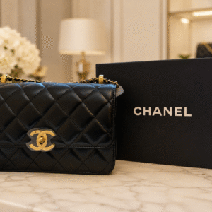 Black Small Flap Bag